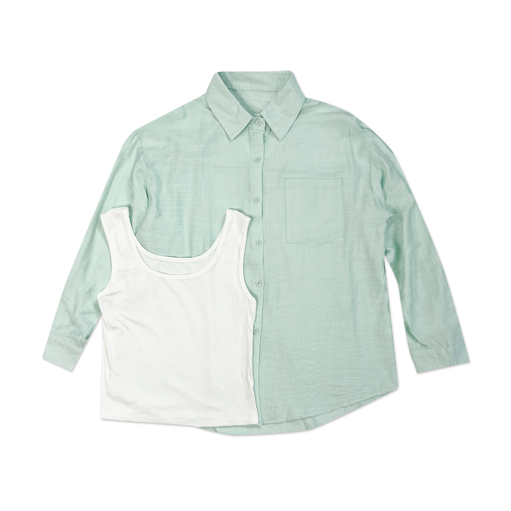 ÁO SƠ MI NỮ - TOTODAY - LONG SLEEVES 08503