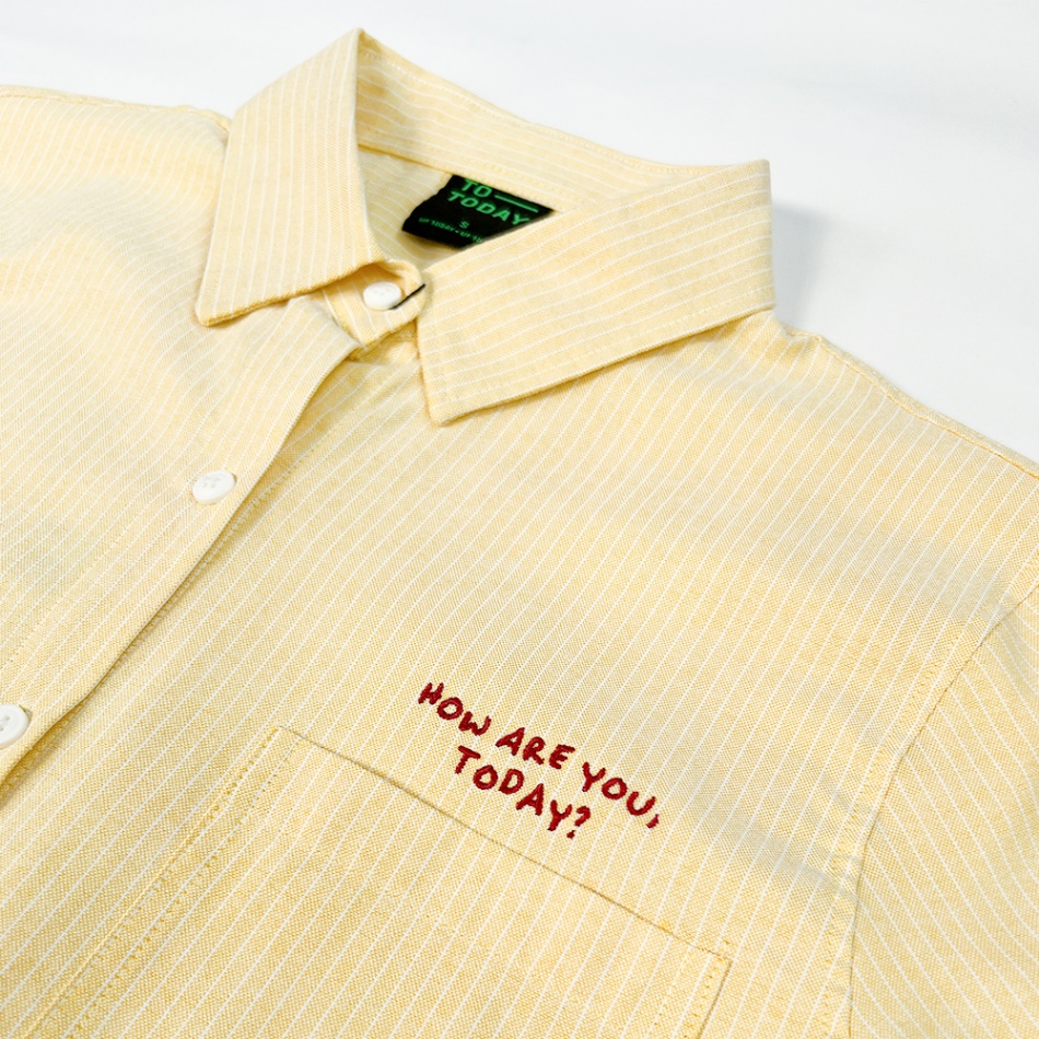 ÁO SƠ MI NỮ - TOTODAY - SHORT SLEEVED 09501