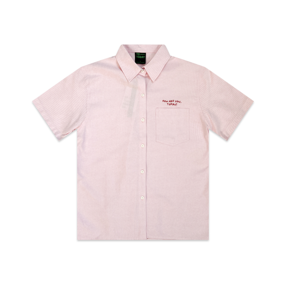 ÁO SƠ MI NỮ - TOTODAY - SHORT SLEEVED 09501