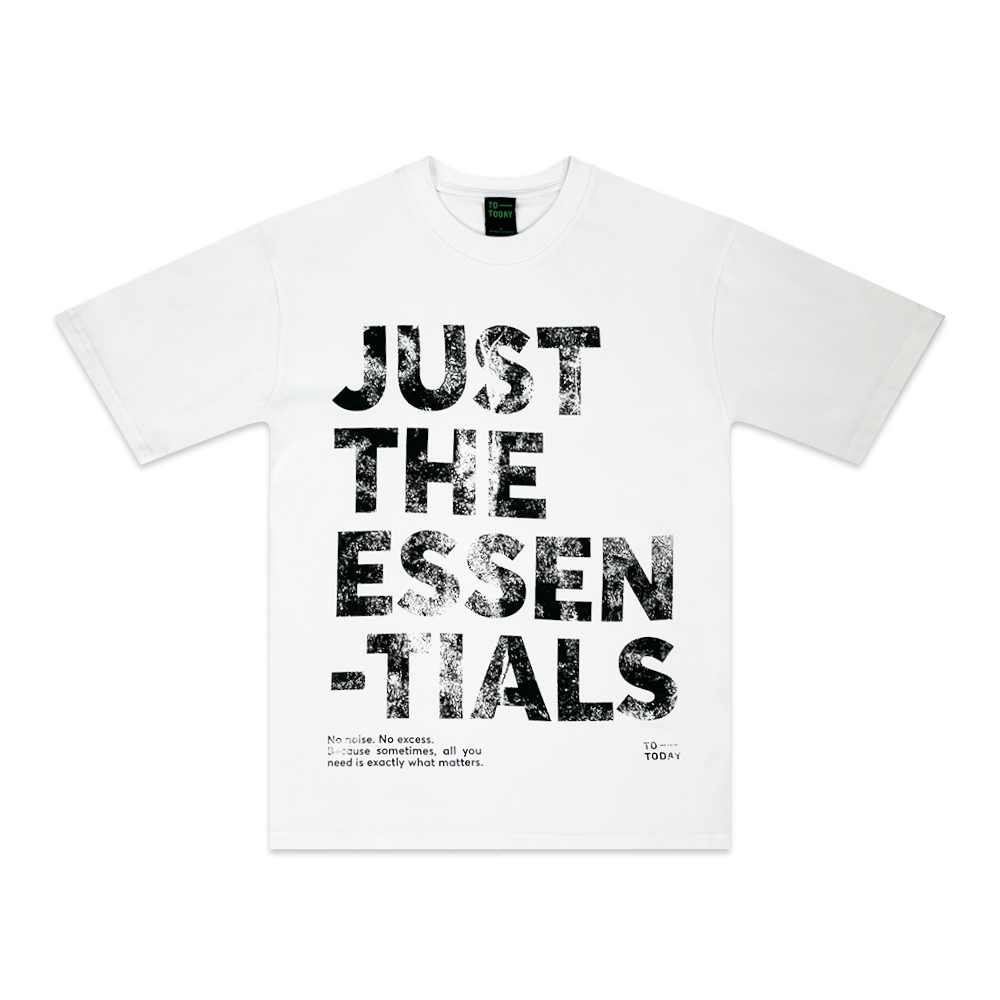 ÁO THUN UNISEX - TOTODAY - JUST THE ESSENTIALS