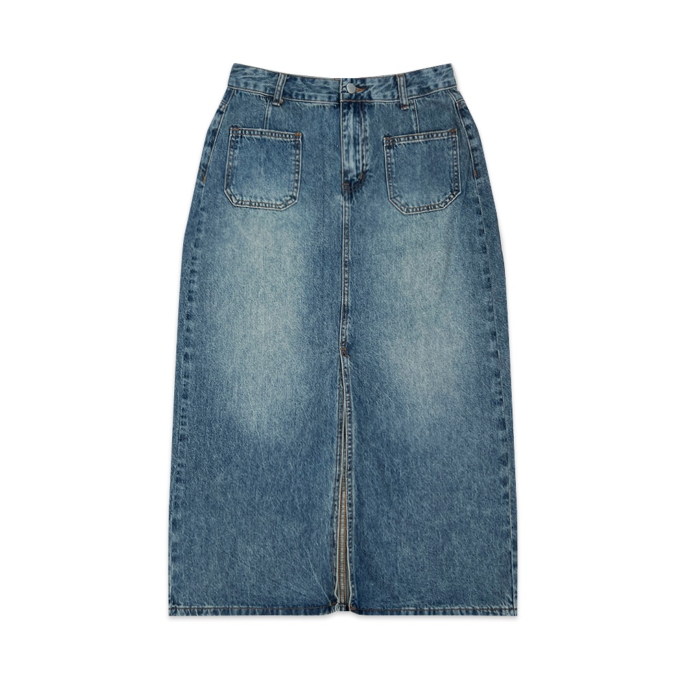 CHÂN VÁY JEAN NỮ - TOTODAY - LONG SKIRT 11502