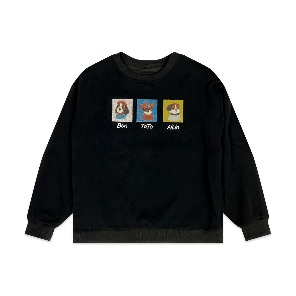ÁO SWEATER W2ATD11510 - BL