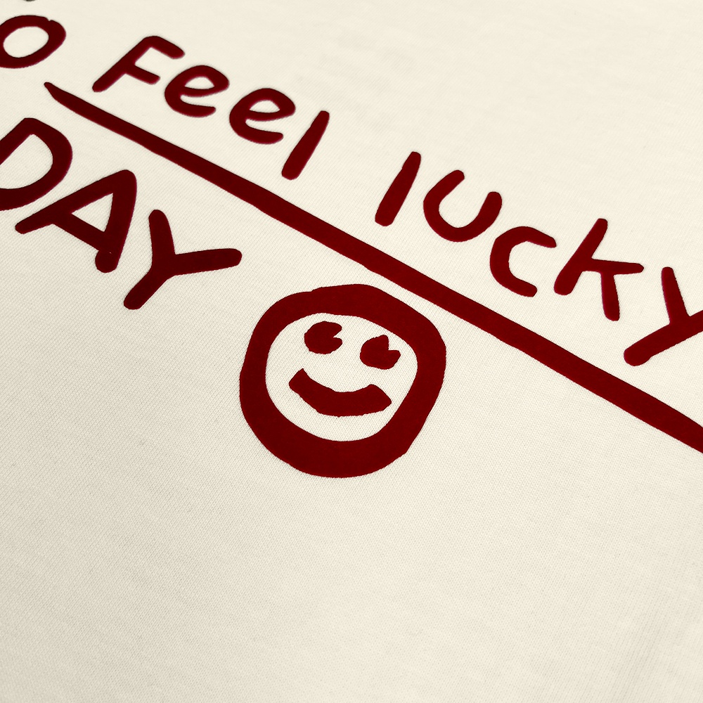 ÁO THUN UNISEX - TOTODAY - TO FEEL LUCKY TODAY