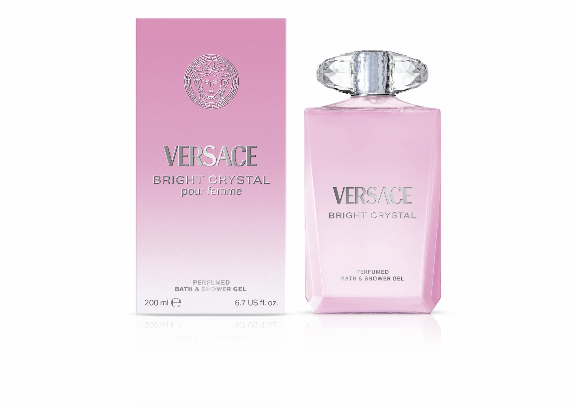 Versace Bright Crystal Perfumed Bath & Shower Gel