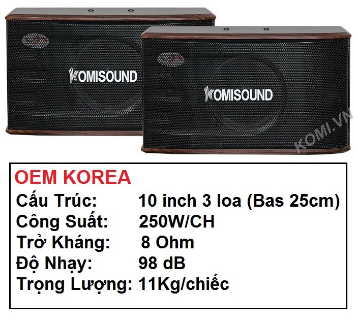 SPEAKER KOMISOUND KM-206