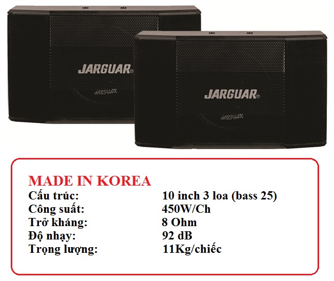 SPEAKER JARGUAR KM-880 PRO