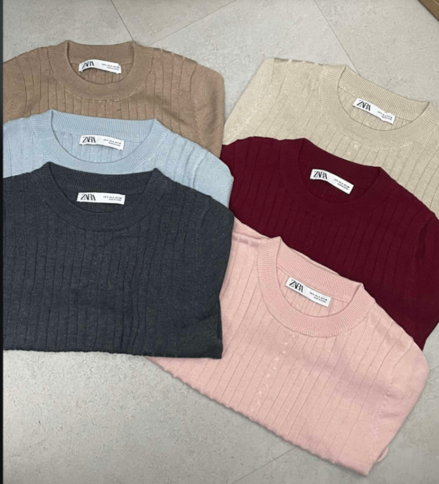 len cộc tay bo gấu zara