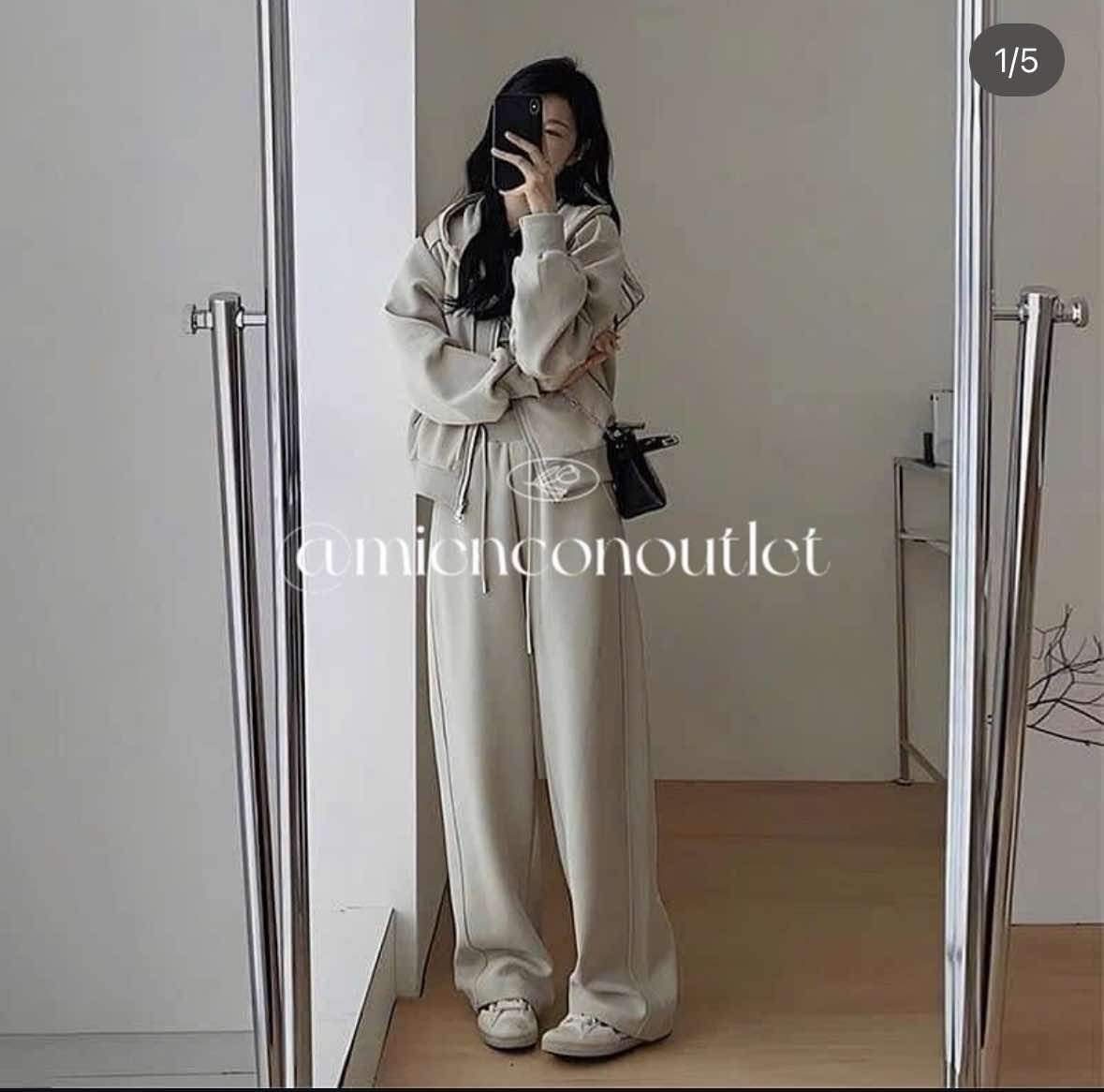 set nỉ hoodie QC