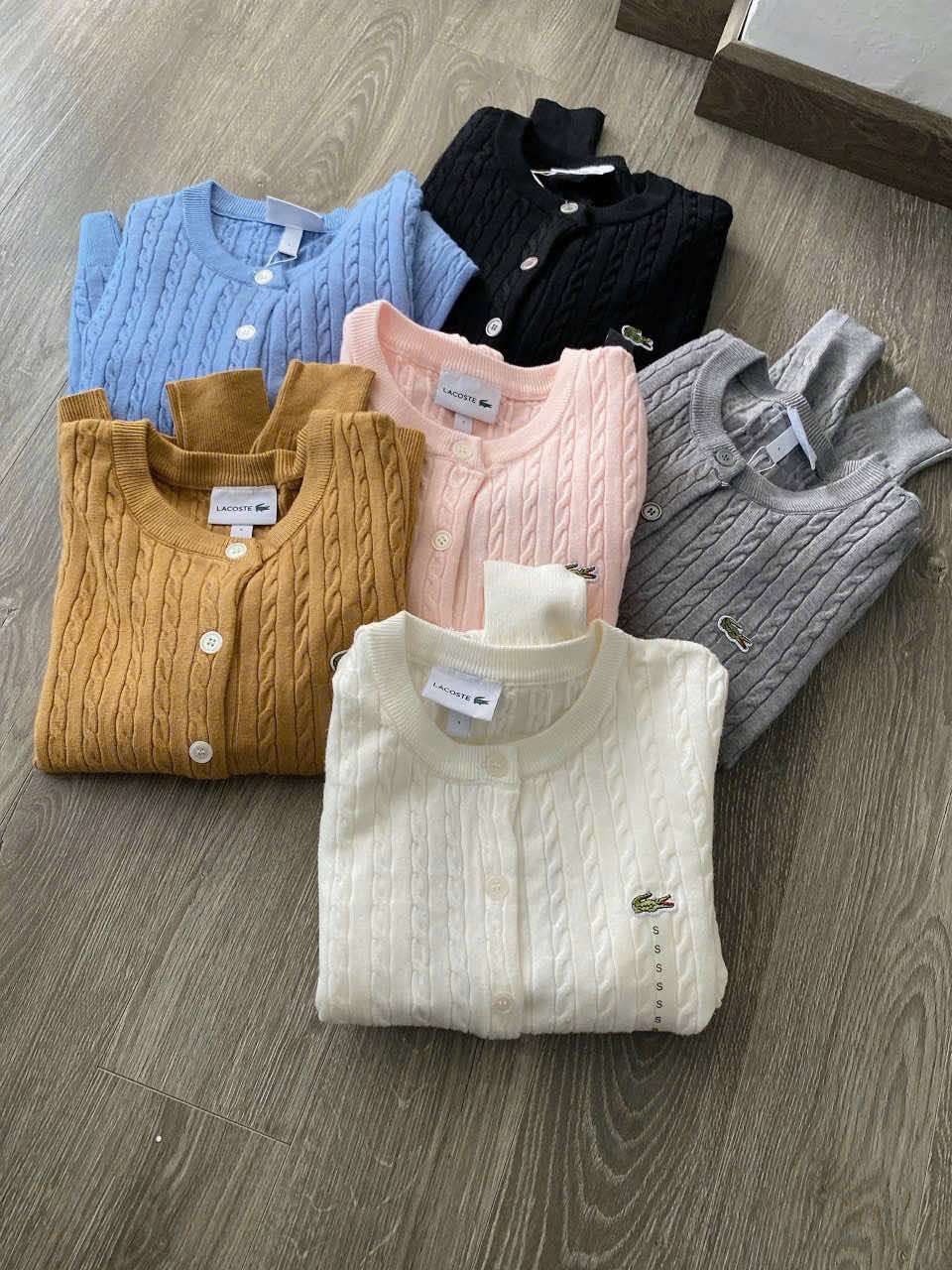 CDG cổ tròn lacoste