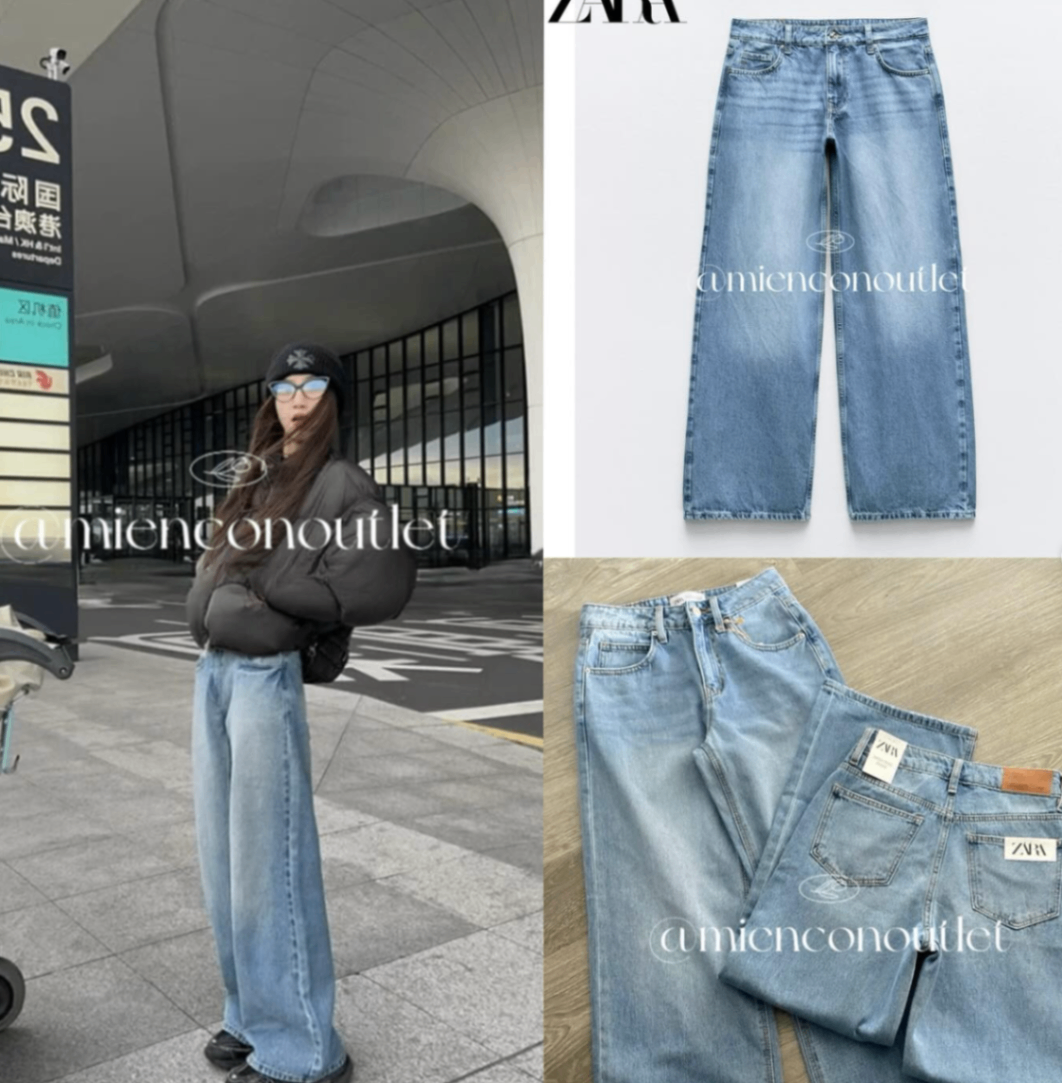 jean suông zara MS03 đợt 2