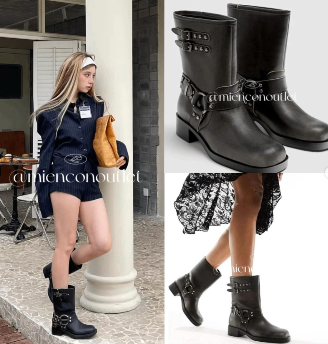 boot Stra Biker