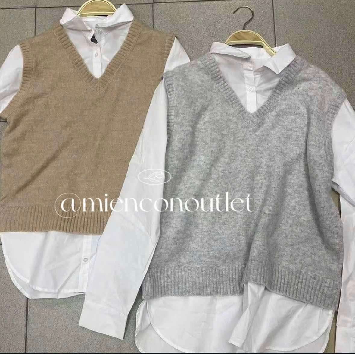 sơ mi kèm gile primark
