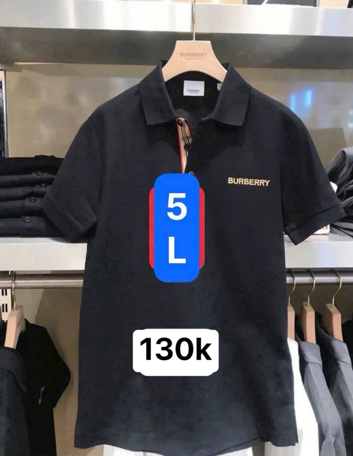 polo Burberry size L live