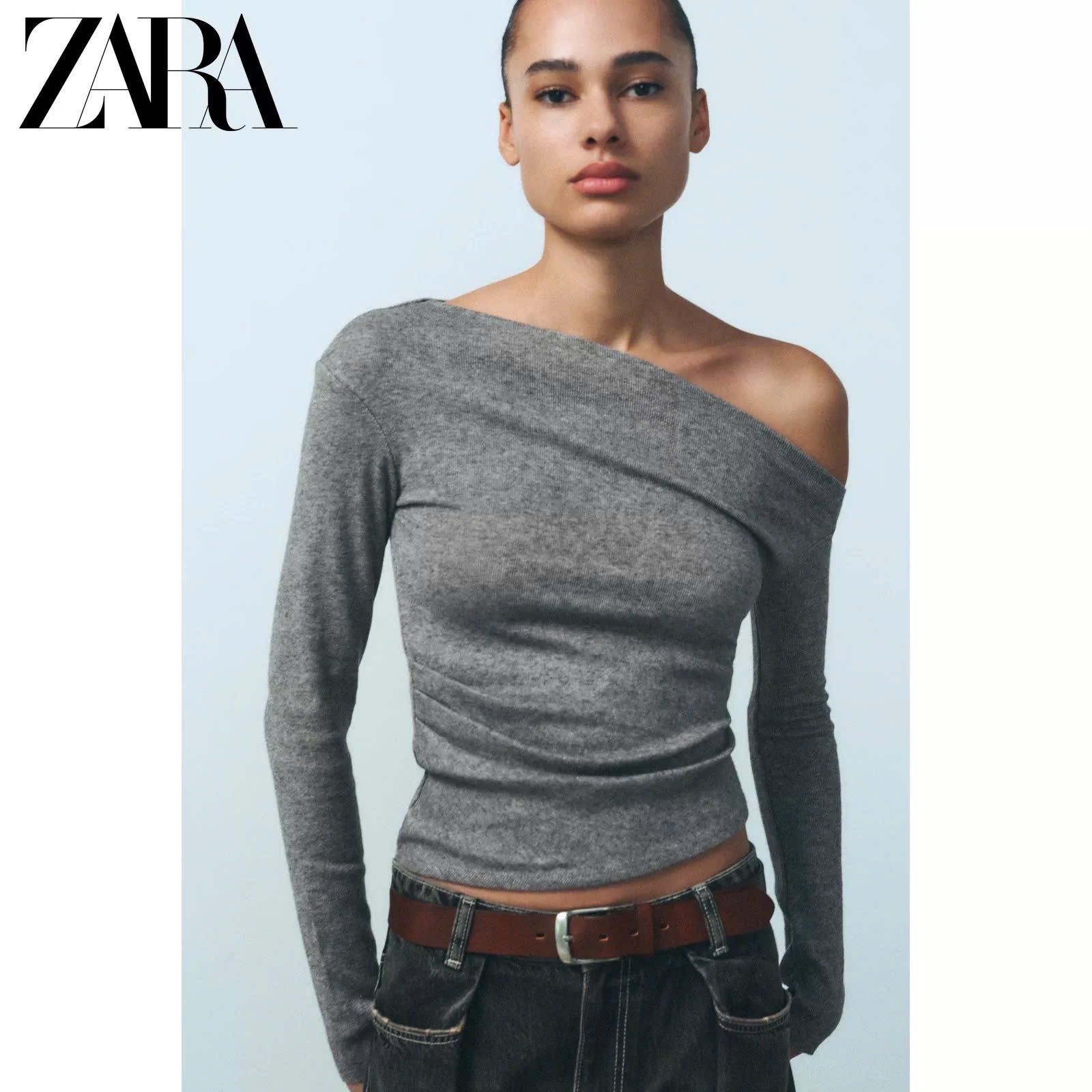 áo lệch vai zara 3 màu