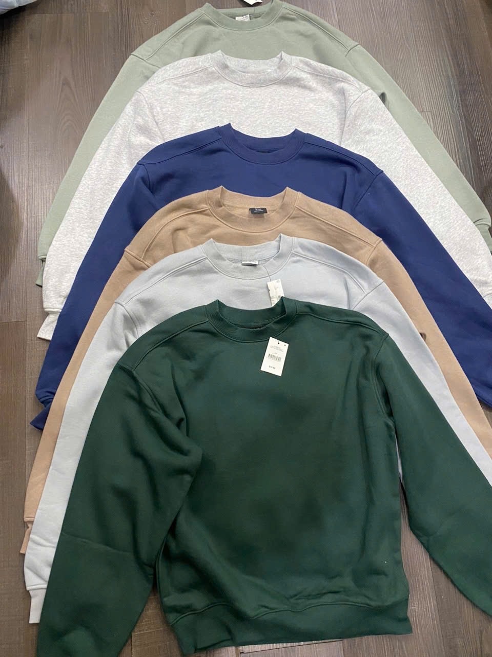 sweater cotton on trơn