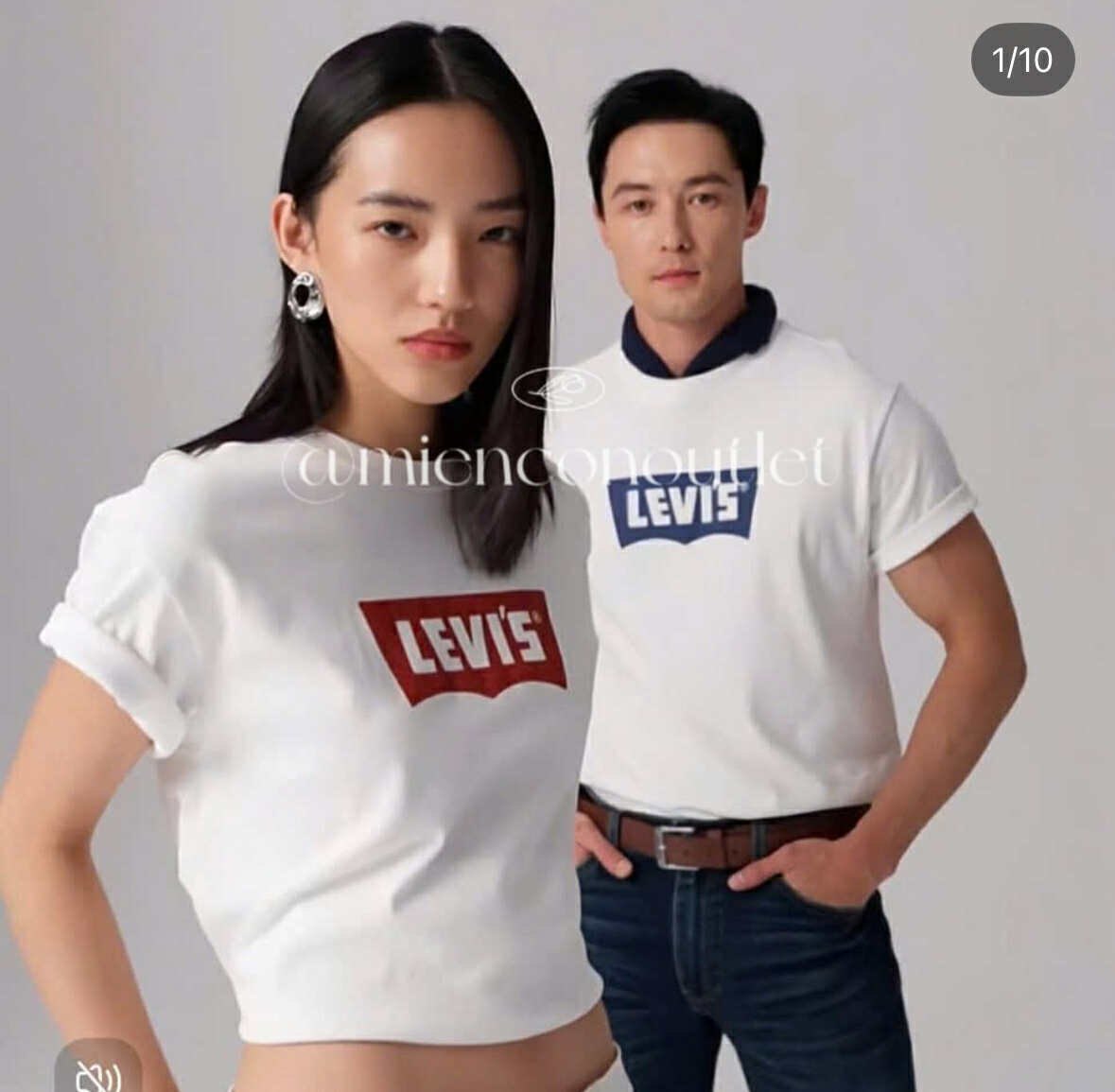 thun levis logo 2 màu