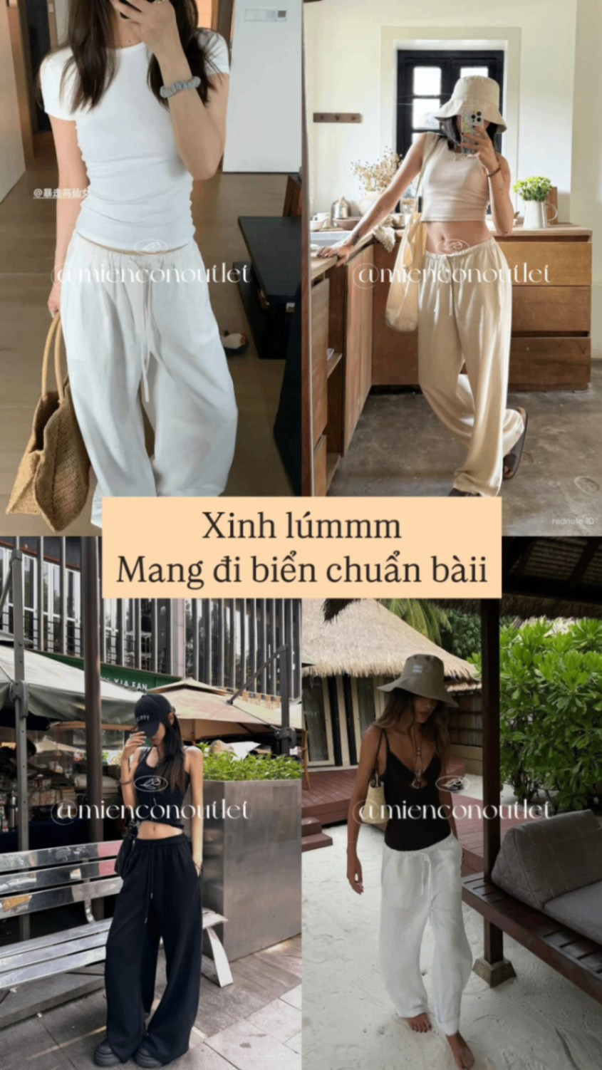 Quần linen zara MS07
