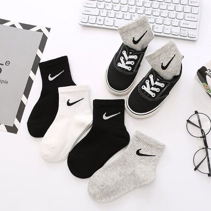 SET 10 ĐÔI TẤT NIKE NGẮN CỔ CHO BÉ