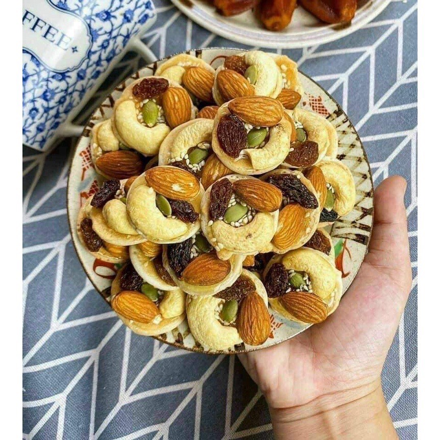 BÁNH ĐỒNG TIỀN MIX HẠT HỘP 300g