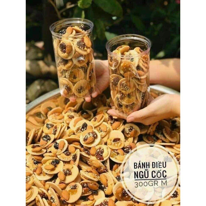 BÁNH ĐỒNG TIỀN MIX HẠT HỘP 300g
