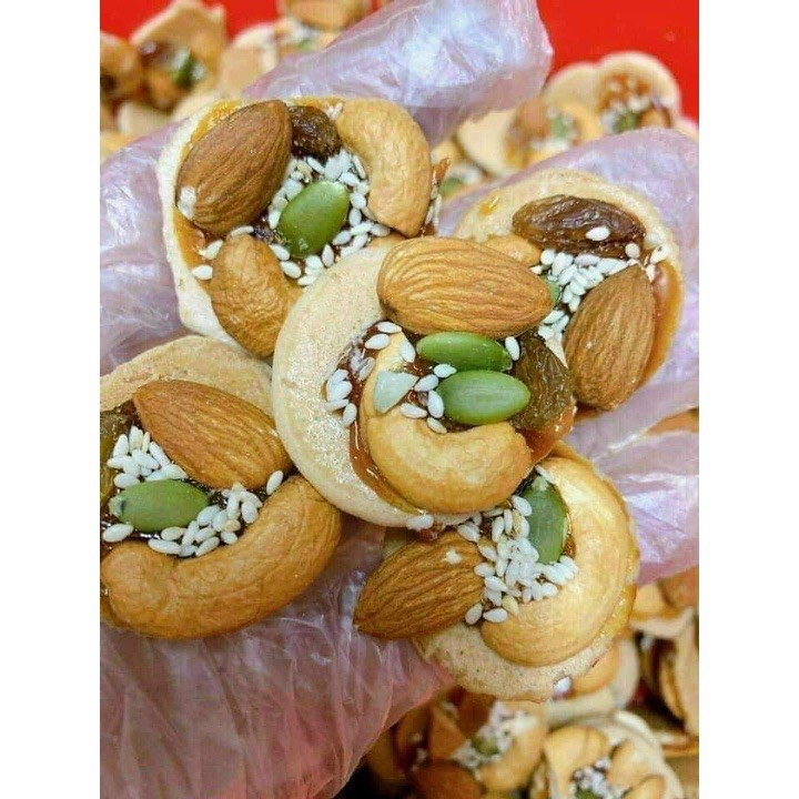 BÁNH ĐỒNG TIỀN MIX HẠT HỘP 300g