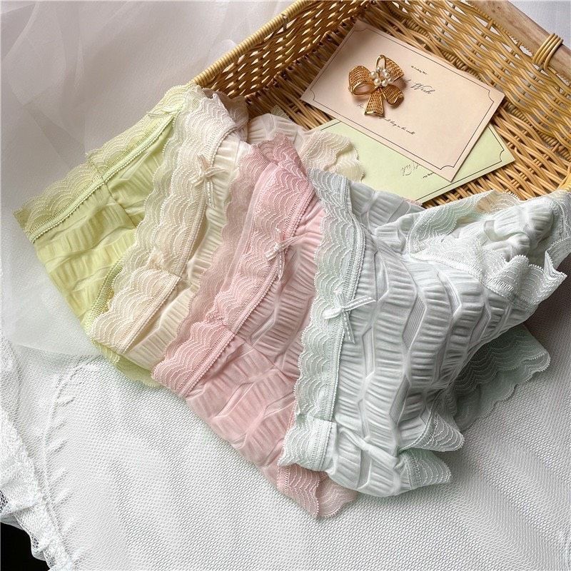 Set 5 Quần Lót Nữ COTTON NHĂN THÔNG HƠI CAO CẤP 2218