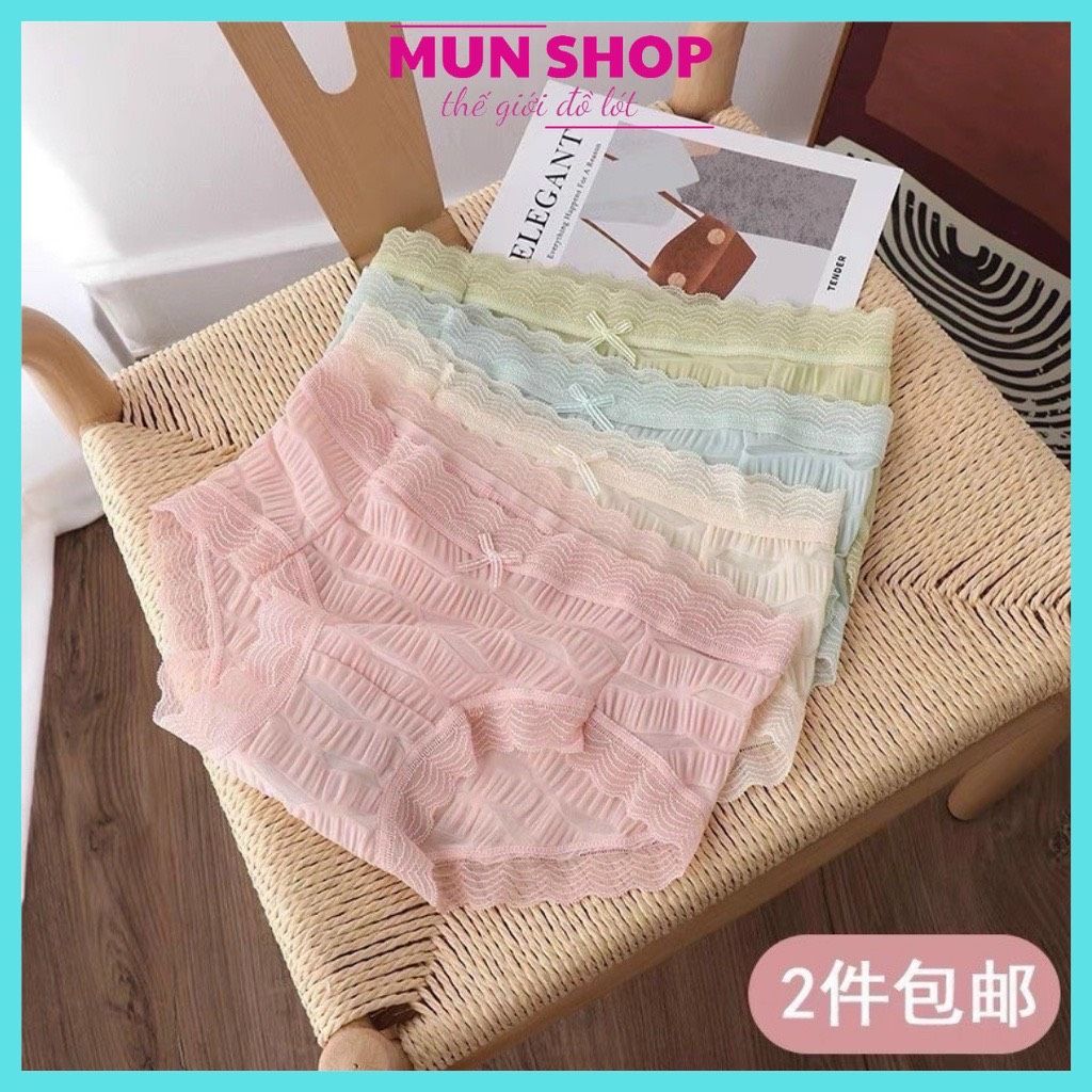 Set 5 Quần Lót Nữ COTTON NHĂN THÔNG HƠI CAO CẤP 2218