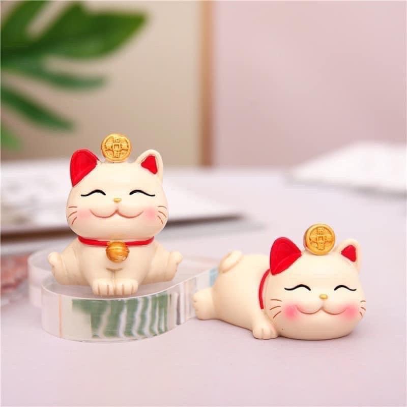 SET 4 CHÚ MÈO THẦN TÀI CUTE