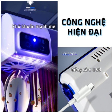 Hộp đựng Sấy đũa thìa treo tường cắm điện