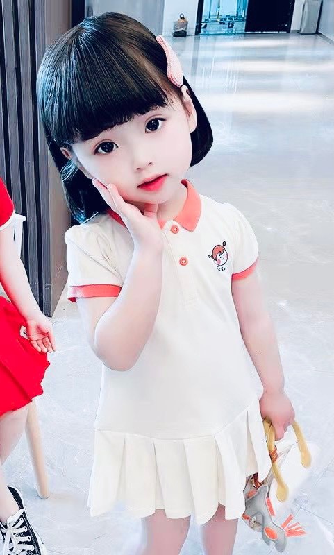 SÉT 2 VÁY POLO XẾP LY GIRL CUTE BÉ GÁI