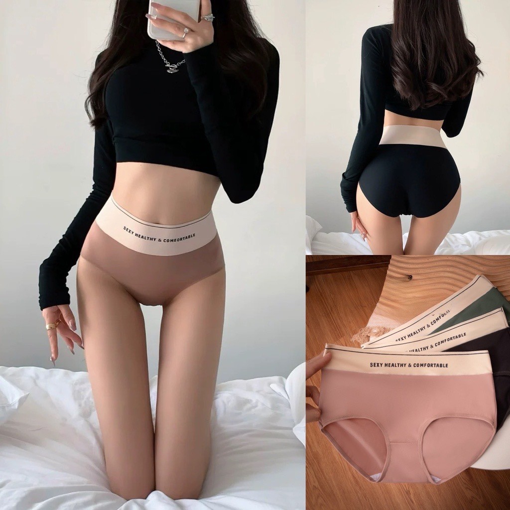 Set 5 quần lót su cạp chữ SEXY HEALTHY COMFORTABLE