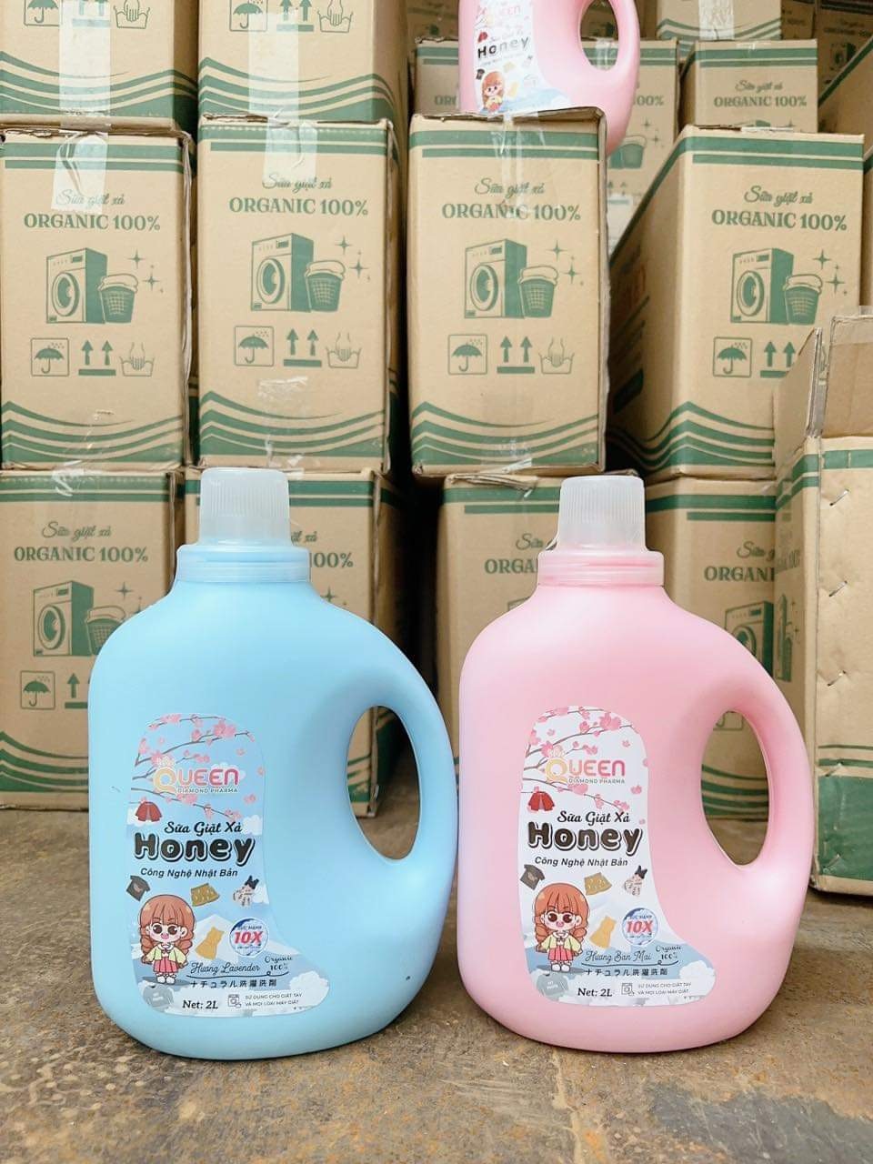 SỮA GIẶT XẢ HONEY 2 IN 1