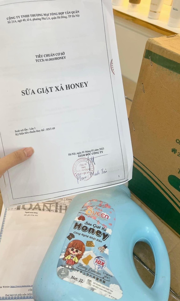 SỮA GIẶT XẢ HONEY 2 IN 1