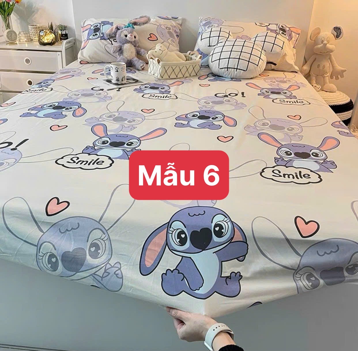 SET GA GỐI 3 MÓN ( Vỏ ga và 2 vỏ gối )