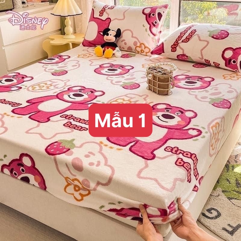 SET GA GỐI 3 MÓN ( Vỏ ga và 2 vỏ gối )