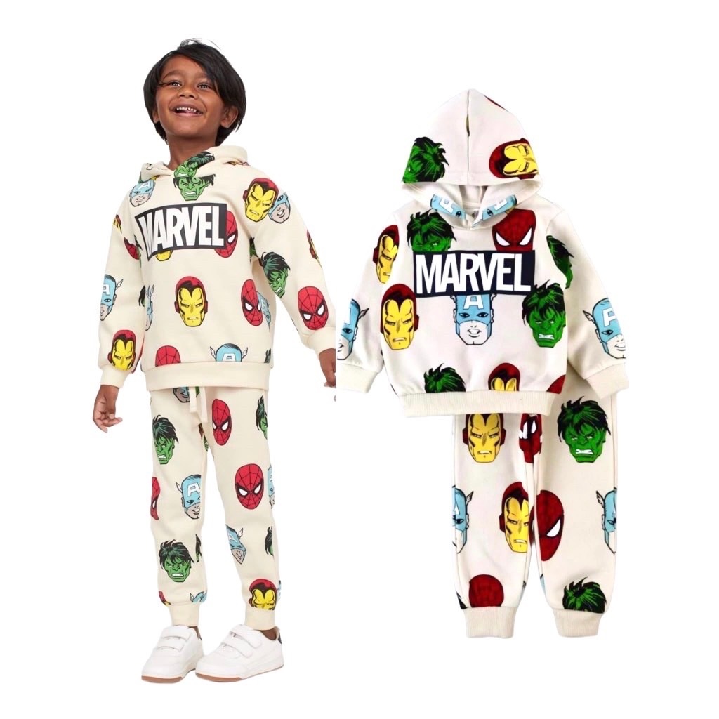 Bộ KID nỉ Marvel