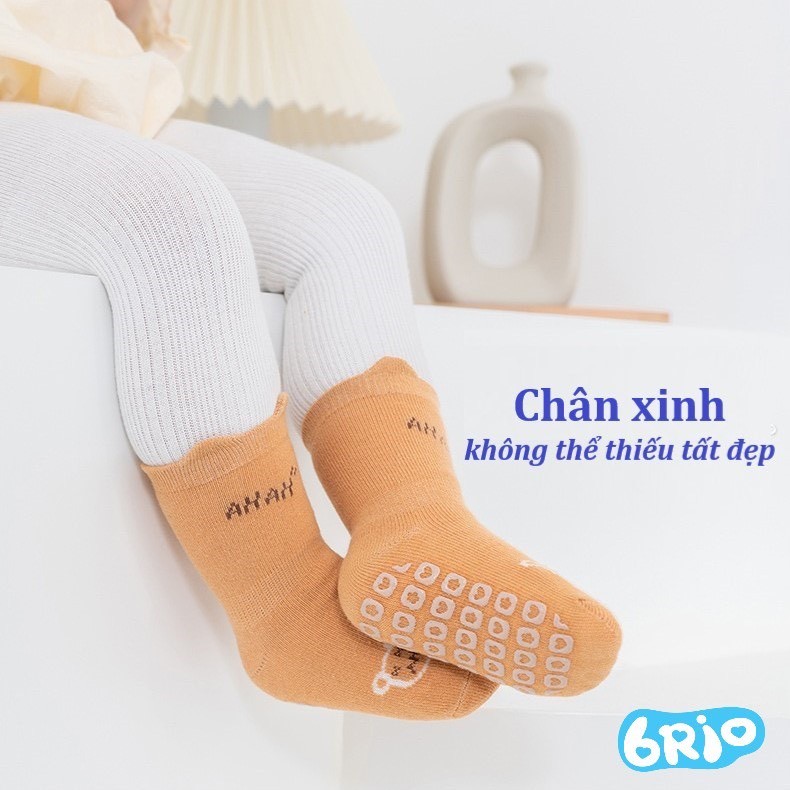 set 10 đôi Tất Cao Cổ Chống Trượt cho Bé