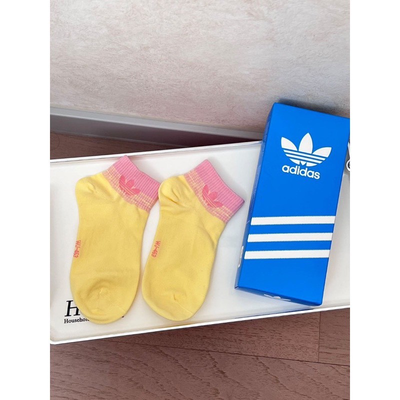 Hộp 5 đôi tất Adidas cổ thấp ( Trơn )