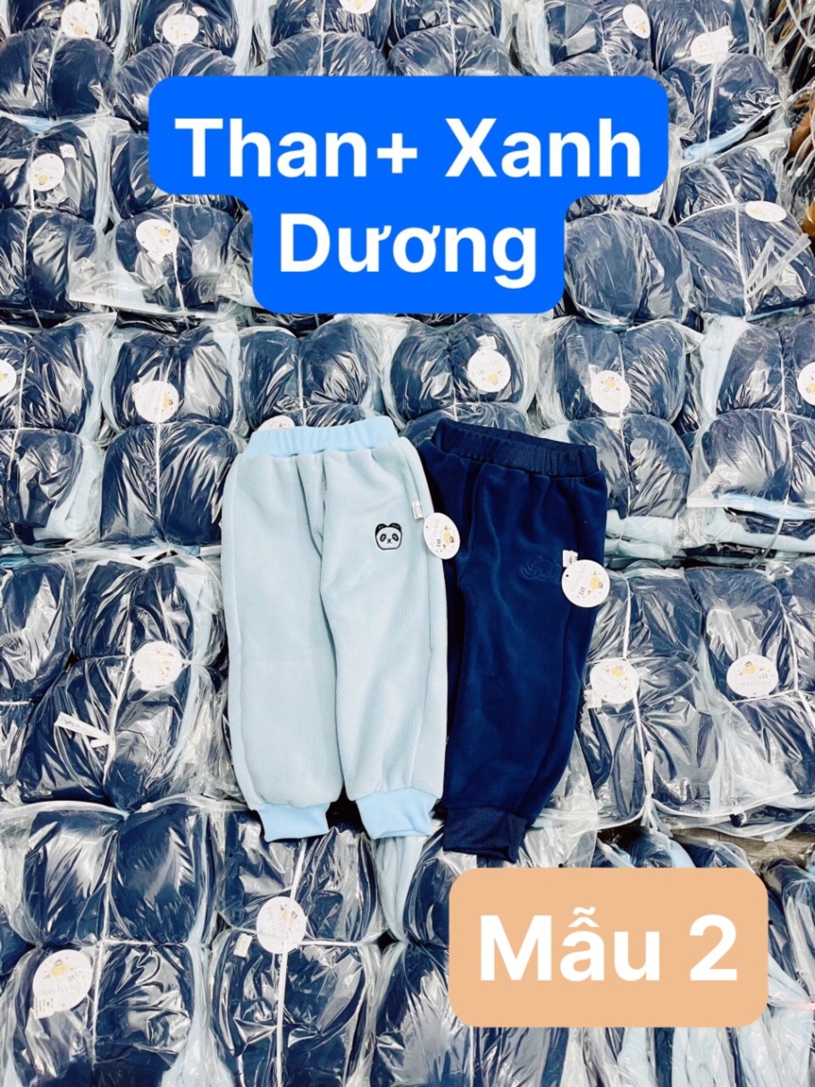 Set 2 Quần Nỉ Bông Cho Bé ( 3 mẫu )