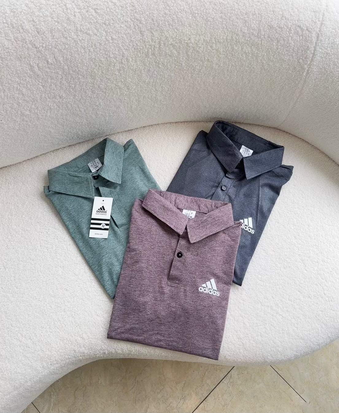 Set 3 áo Adidas cổ đức