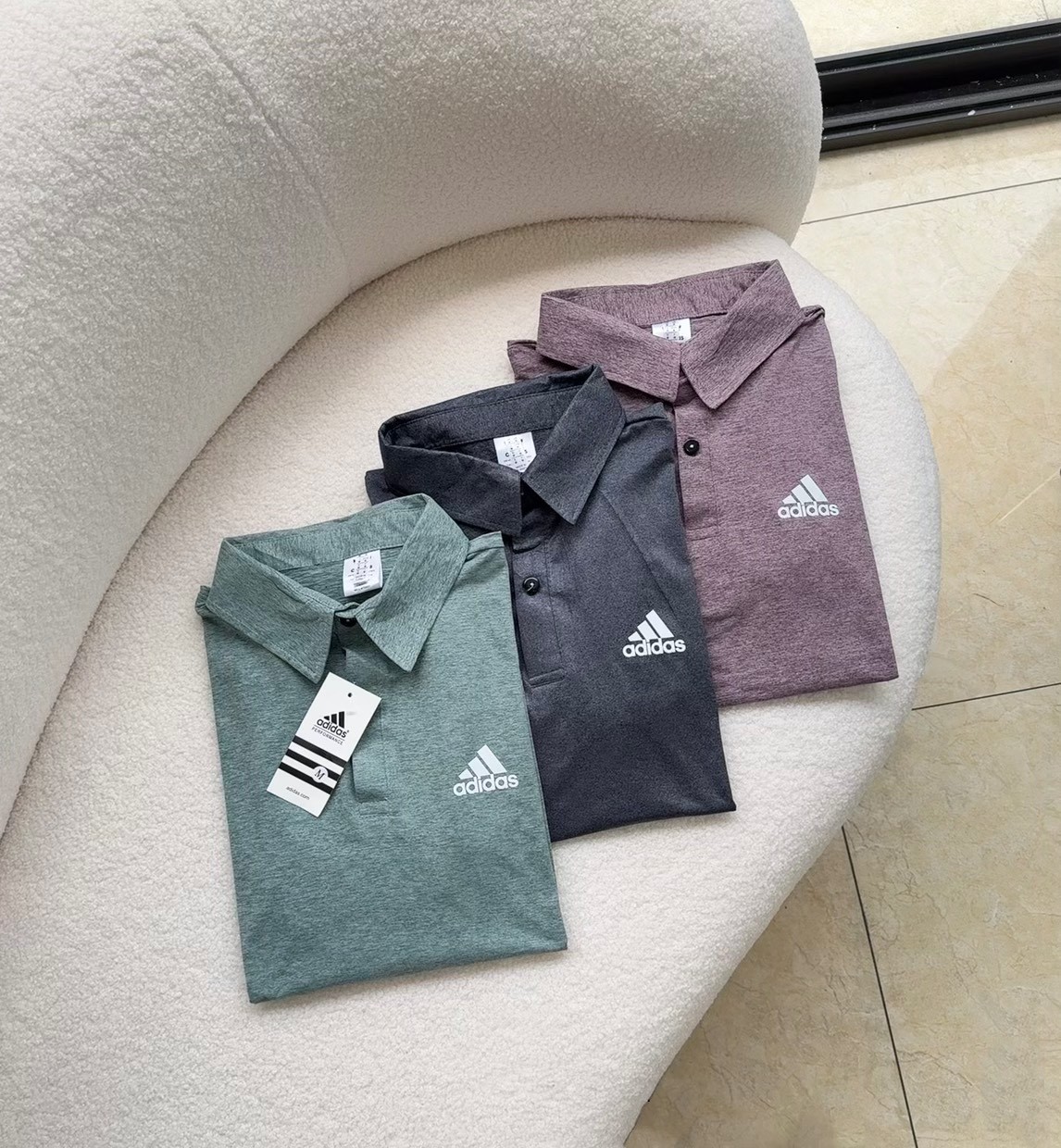 Set 3 áo Adidas cổ đức