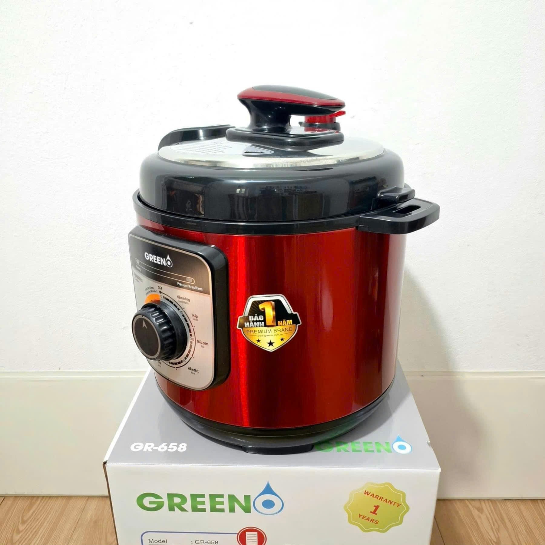 NỒI ÁP SUẤT GREENO 658