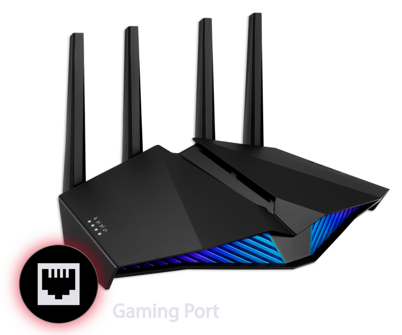 BỘ PHÁT WIFI ASUS AURA RGB RT-AX82U (Gaming Router) Wifi AX5400 2 băng ...