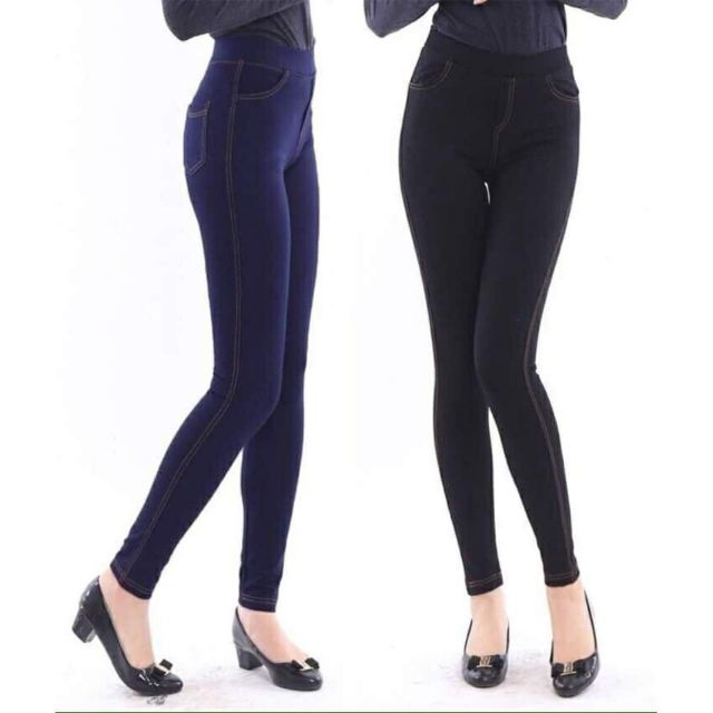 Quần Legging giả bò Sài Gòn