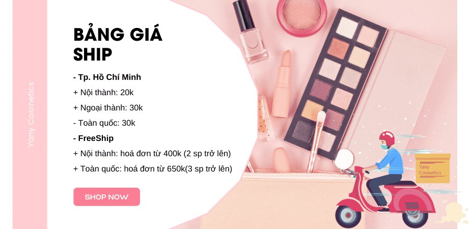 CHÍNH SÁCH GIAO HÀNG YANY COSMETICS