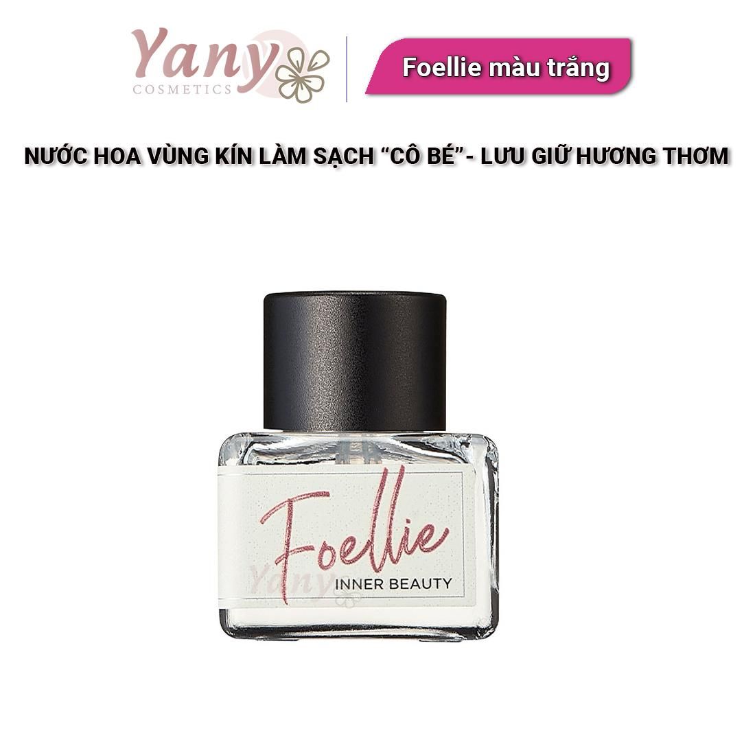 Nước Hoa Vùng Kín Foellie Màu Trắng