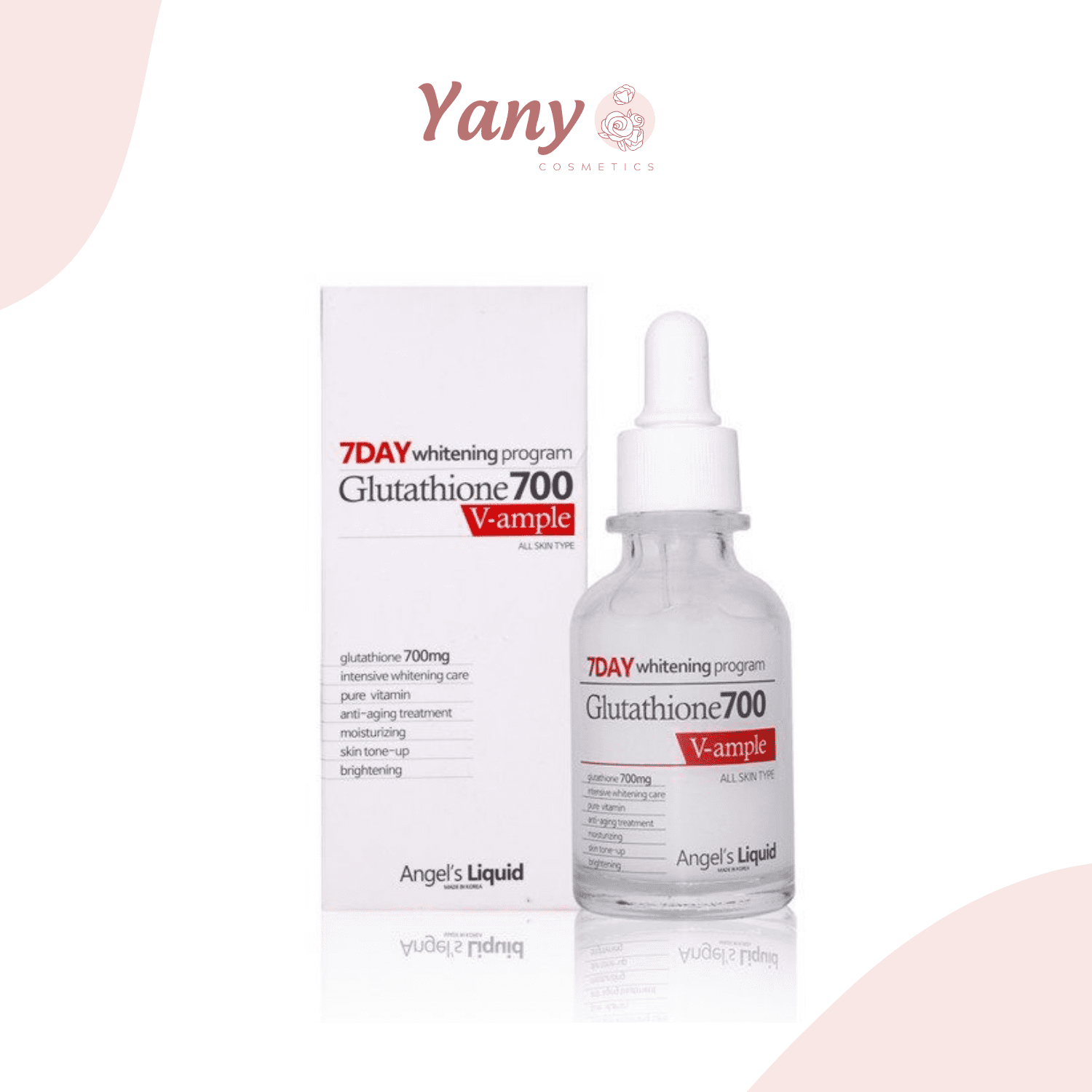 Serum Huyết Thanh Trắng Da 7Day Whitening Program Glutathione 700 V-ample