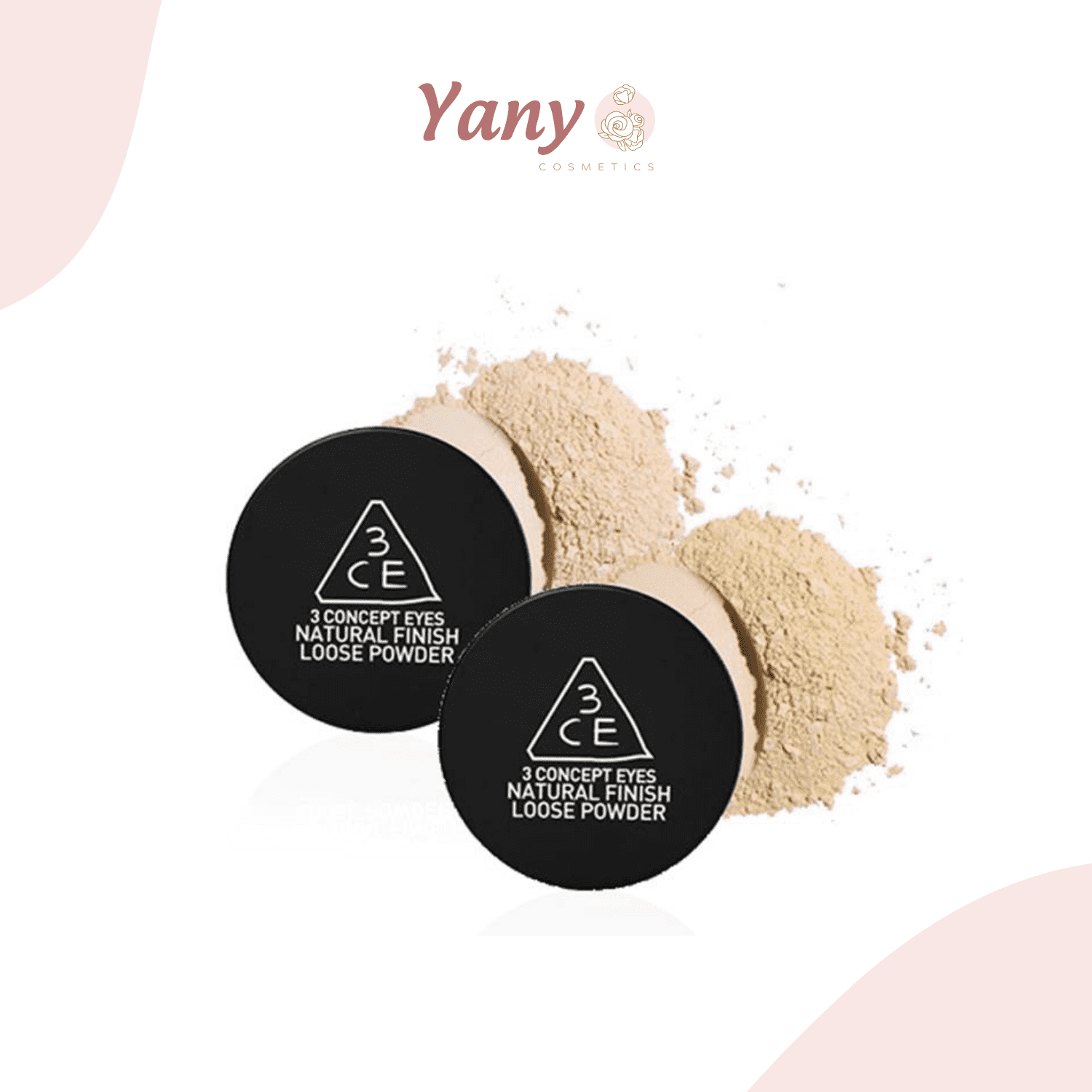 Phấn Phủ Dạng Bột 3CE Natural Finish Loose Powder Tone 02