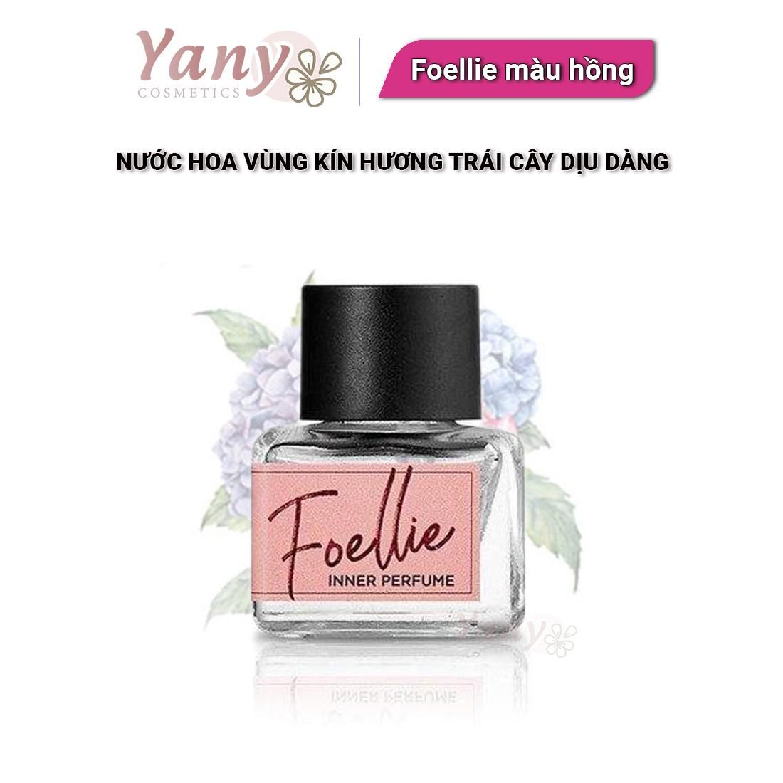 Nước Hoa Vùng Kín Foellie Eau De Inner Perfume 5ml Màu Hồng