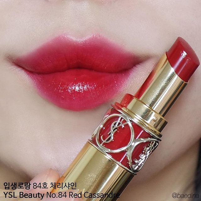 Son YSL 84 Đỏ Hồng- Rouge Cassandre